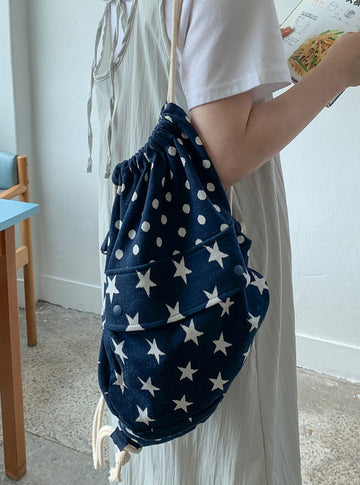 Tgit Star Cotton String Backpack